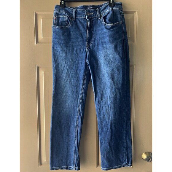Tommy Hilfiger Denim - Tommy Hilfiger Jeans Womens Size 10 Tribeca Straight Ankle Denim Medium Wash